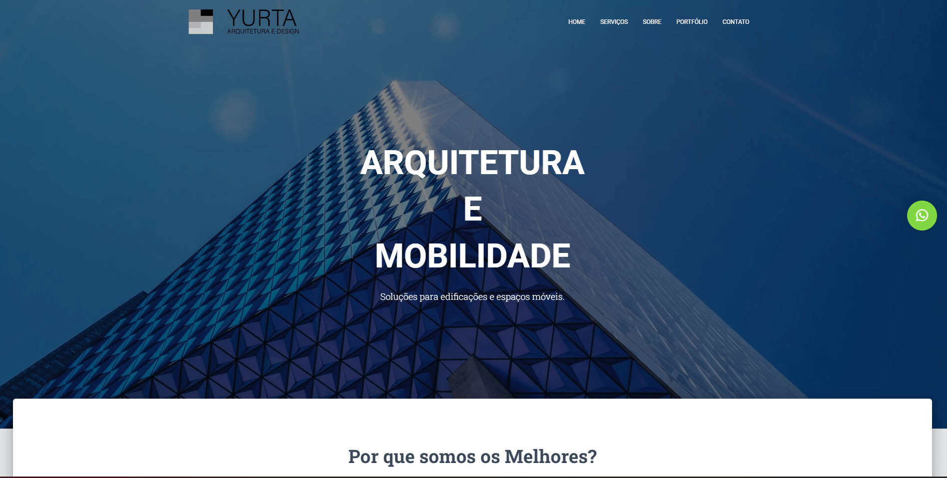 Site Yurta Arquitetura e Design